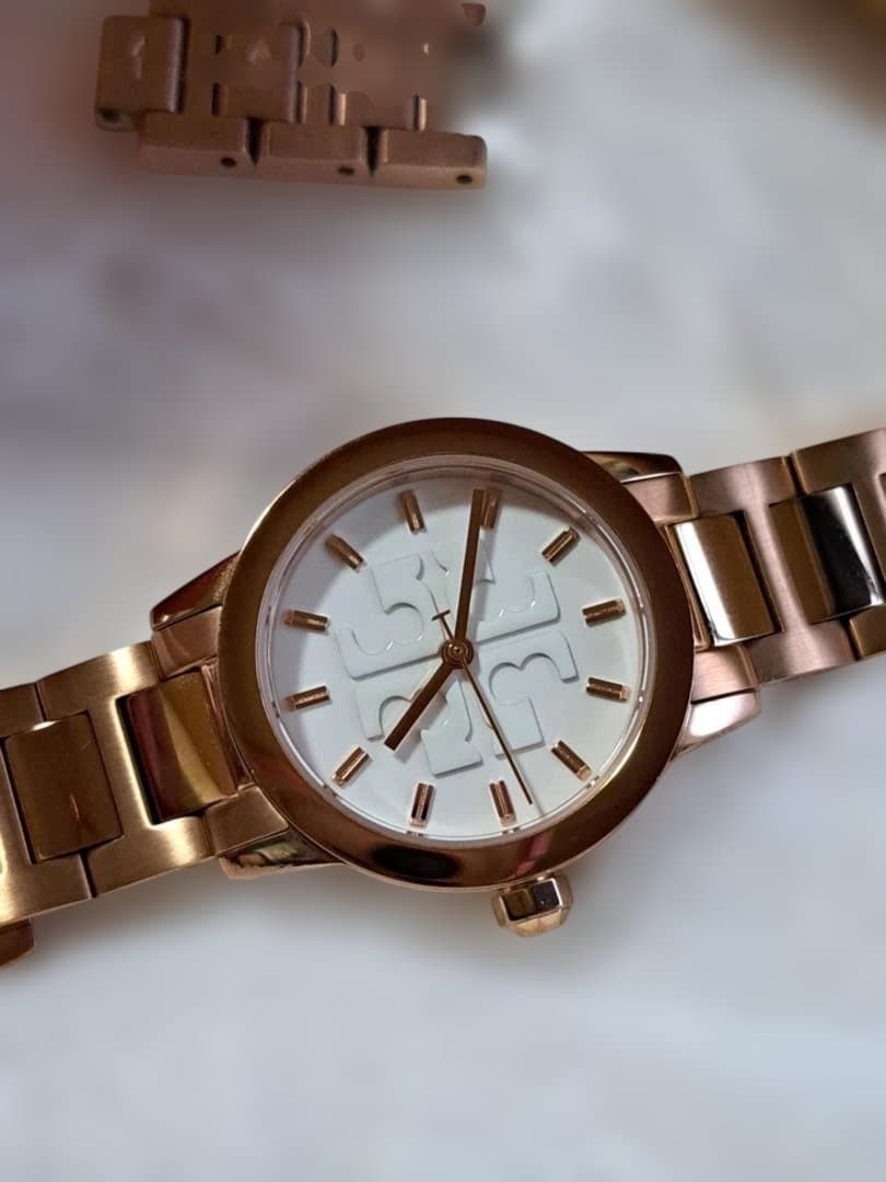 TORY BURCH ローズゴールド アナログ時計