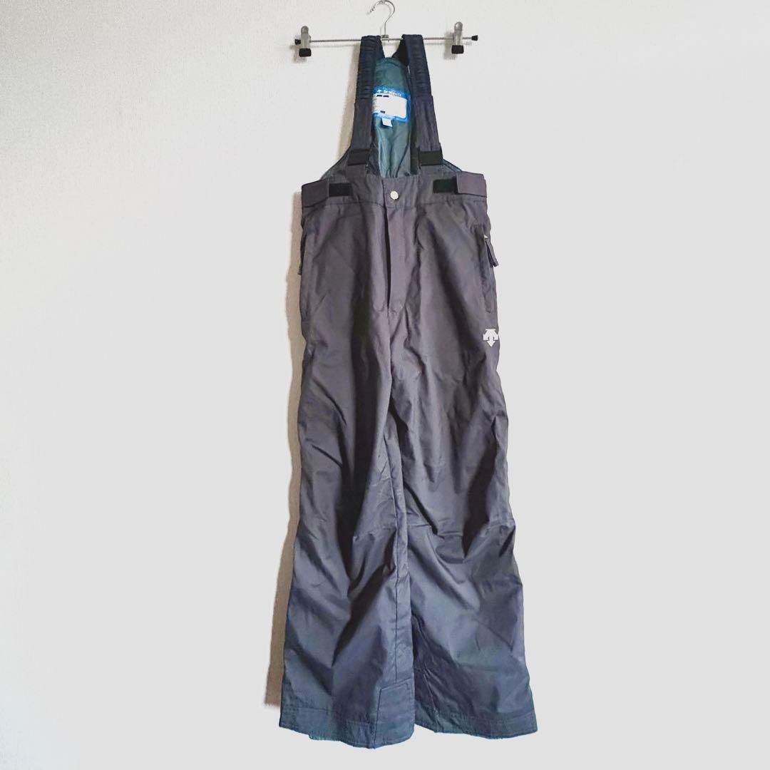 150 デサント　スキー　スノーボード　上下セット　イエロー　グレー　ジュニア