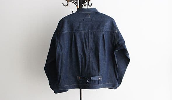 大戦 Gジャン コーンデニム デッドストック生地 L T-BACK仕様