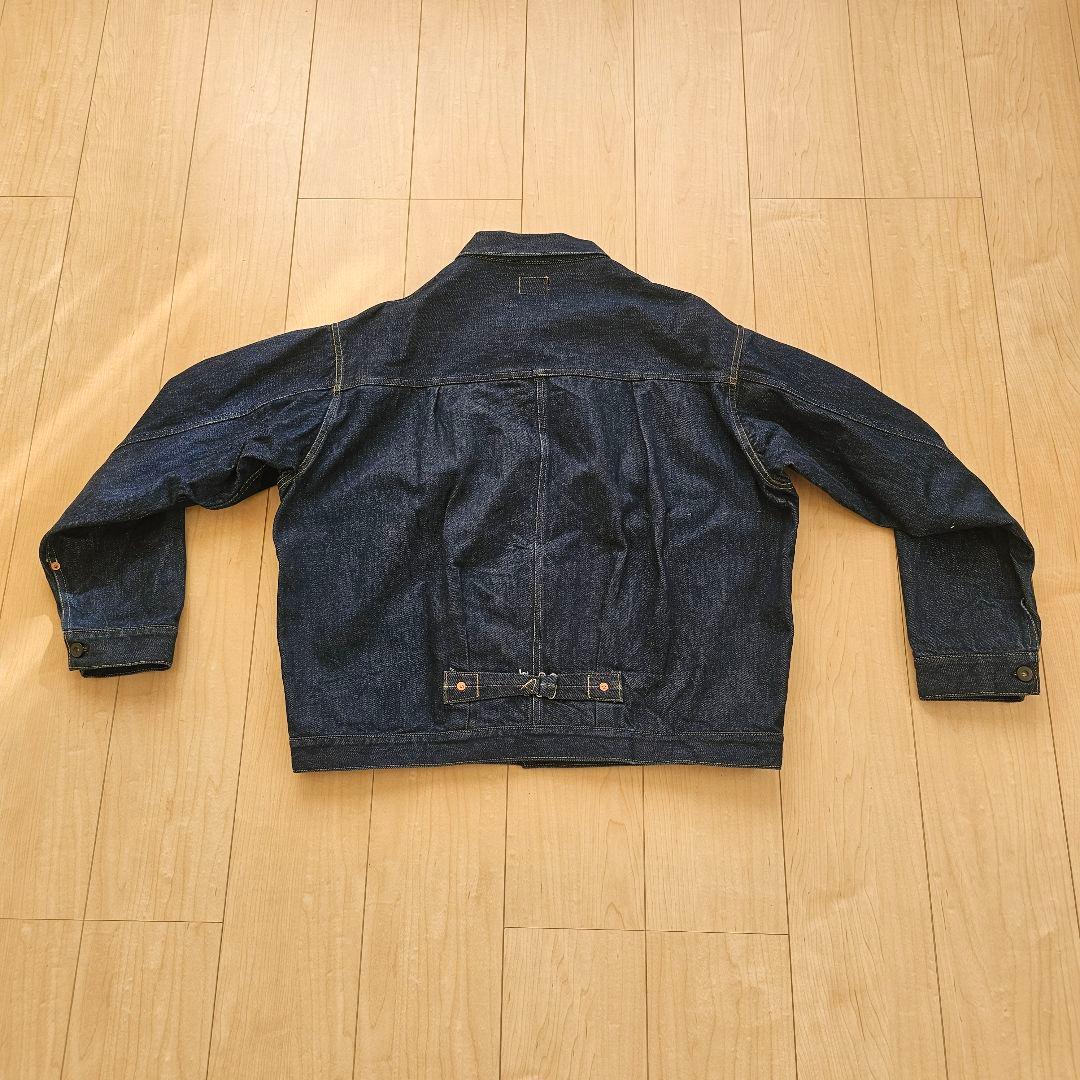 大戦 Gジャン コーンデニム デッドストック生地 L T-BACK仕様