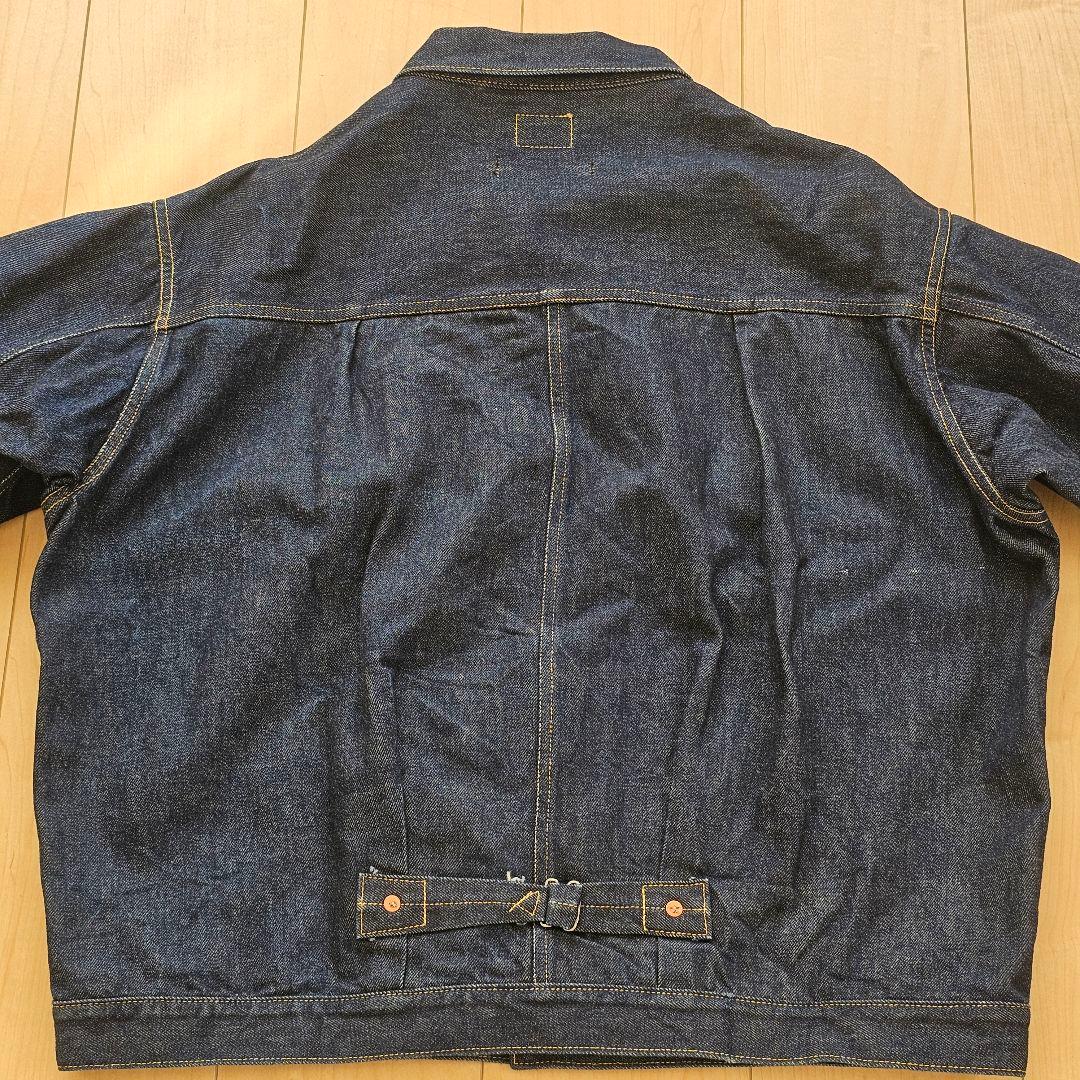 大戦 Gジャン コーンデニム デッドストック生地 L T-BACK仕様