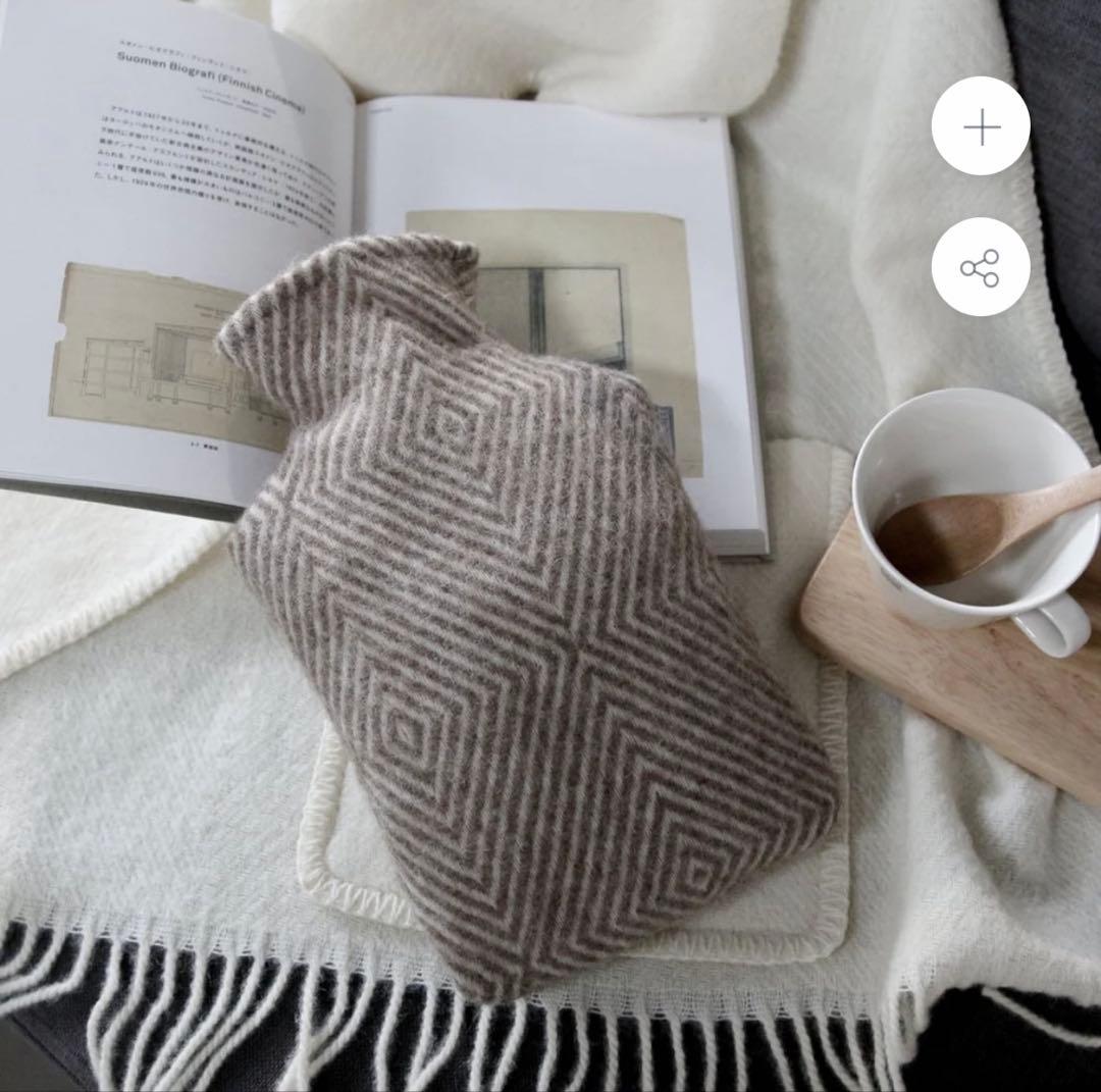 【新品未使用】LAPUAN KANKURIT ラプアンカンクリ 湯たんぽ グレー