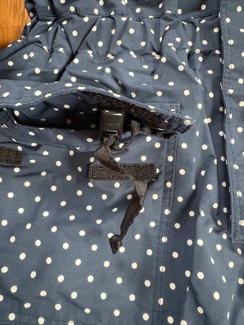 長さ調整ひも付き　ノースフェイス　スキーウェア　100サイズ