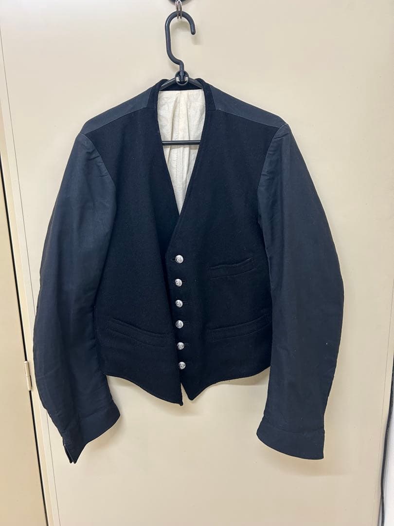 60s イギリス　鉄道員制服　ヨーロッパ古着　レイルロードジャケット