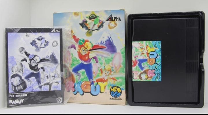 NEOGEO ラギ RAGUY ネオジオ カセット　説明書　箱有