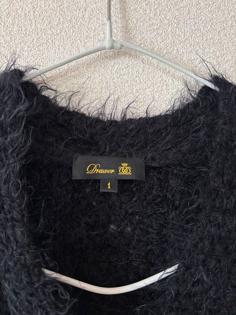 Drawer Fall1 5Gシャギーフリンジカーディガン