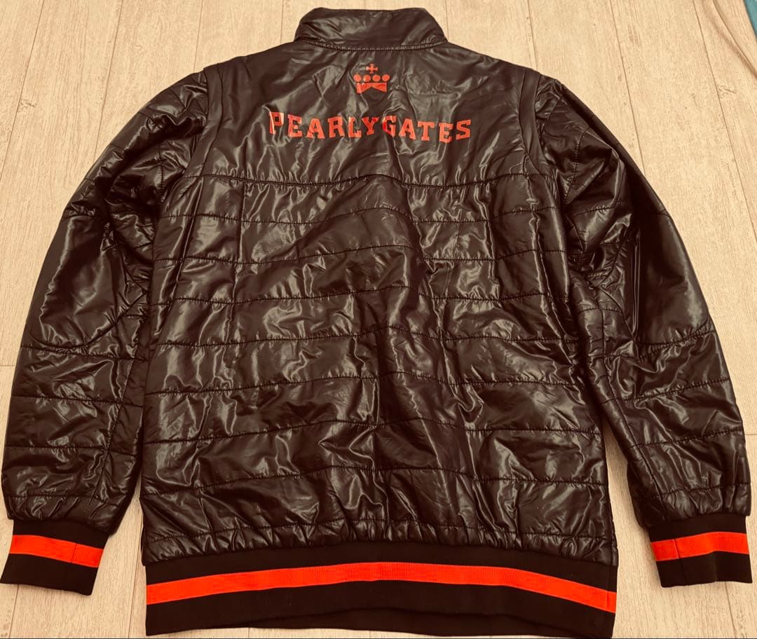 パーリーゲイツ　ジャケット　ベスト　ブラック/レッド