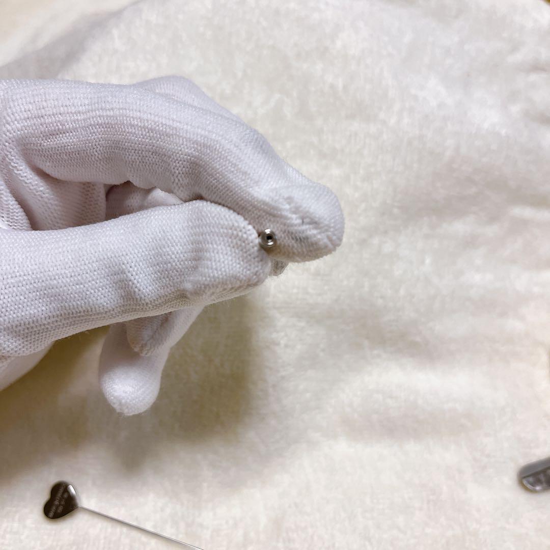 【HERMES】ハート セリエ ピンブローチ✴︎美品✴︎