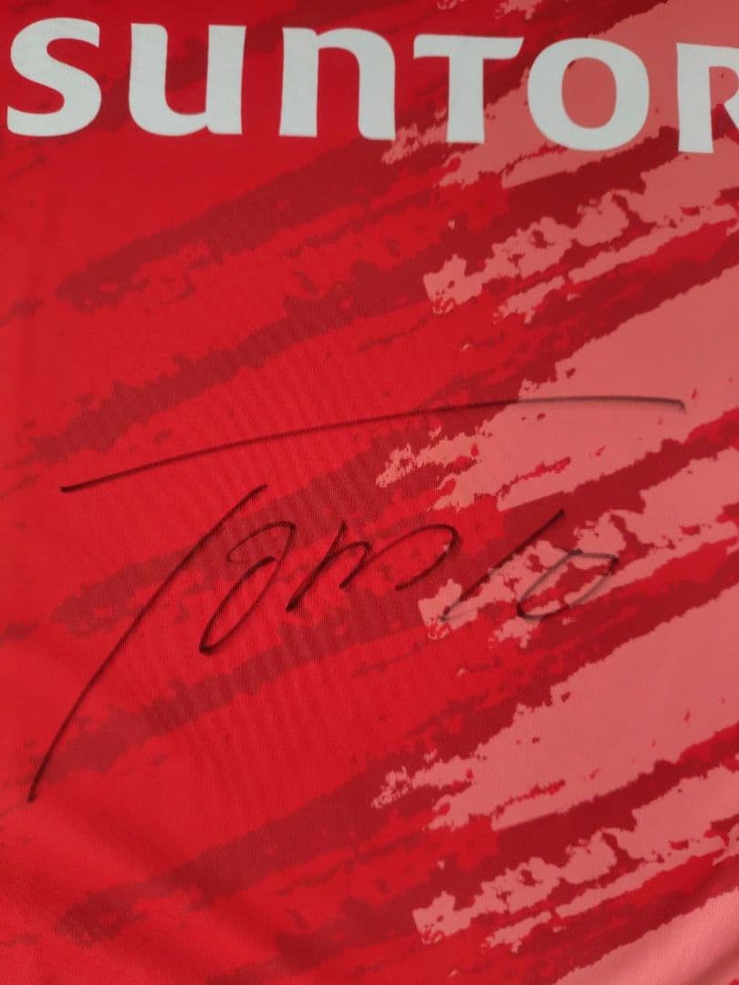 J*3様 サントリーサンバーズ 小川智大サイン入りユニフォーム XLサイズ おま