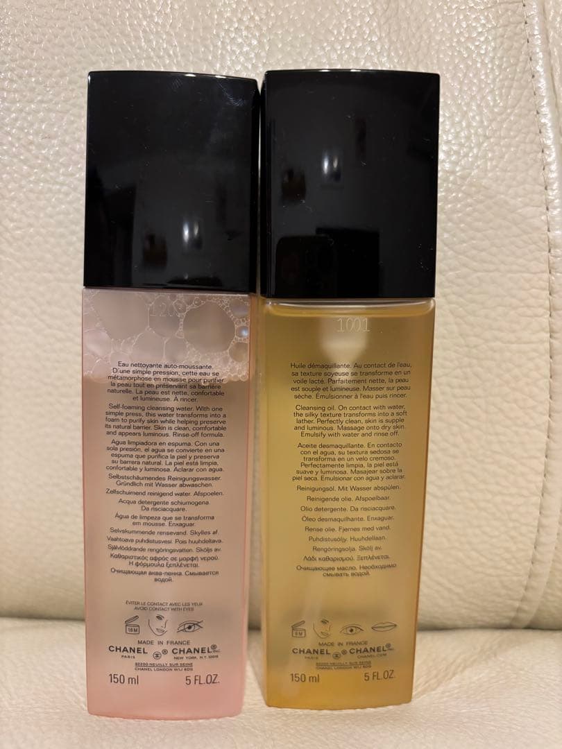 CHANEL L'Eau de Mousse & L'Huile セット