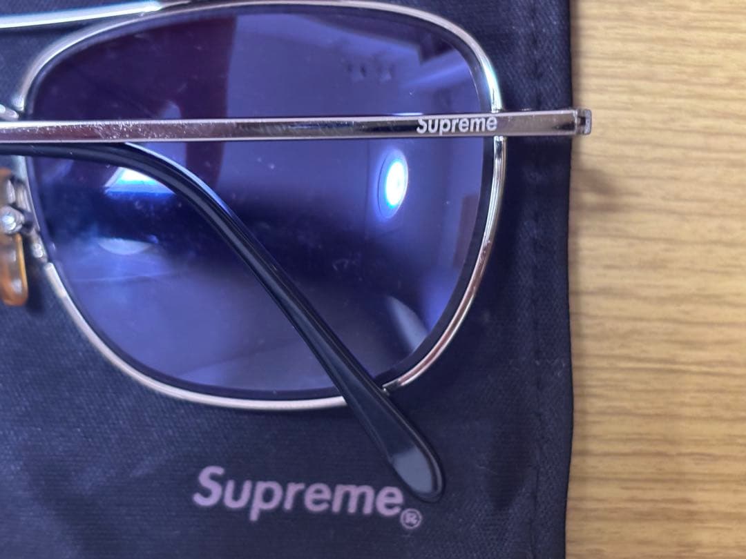 Supreme メタルフレーム サングラス