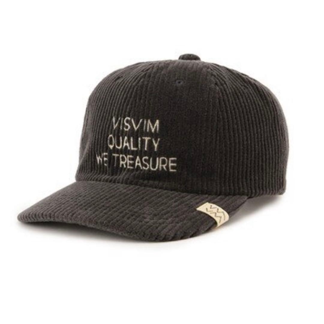 こうぴVisvim コーデュロイキャップ　グレー