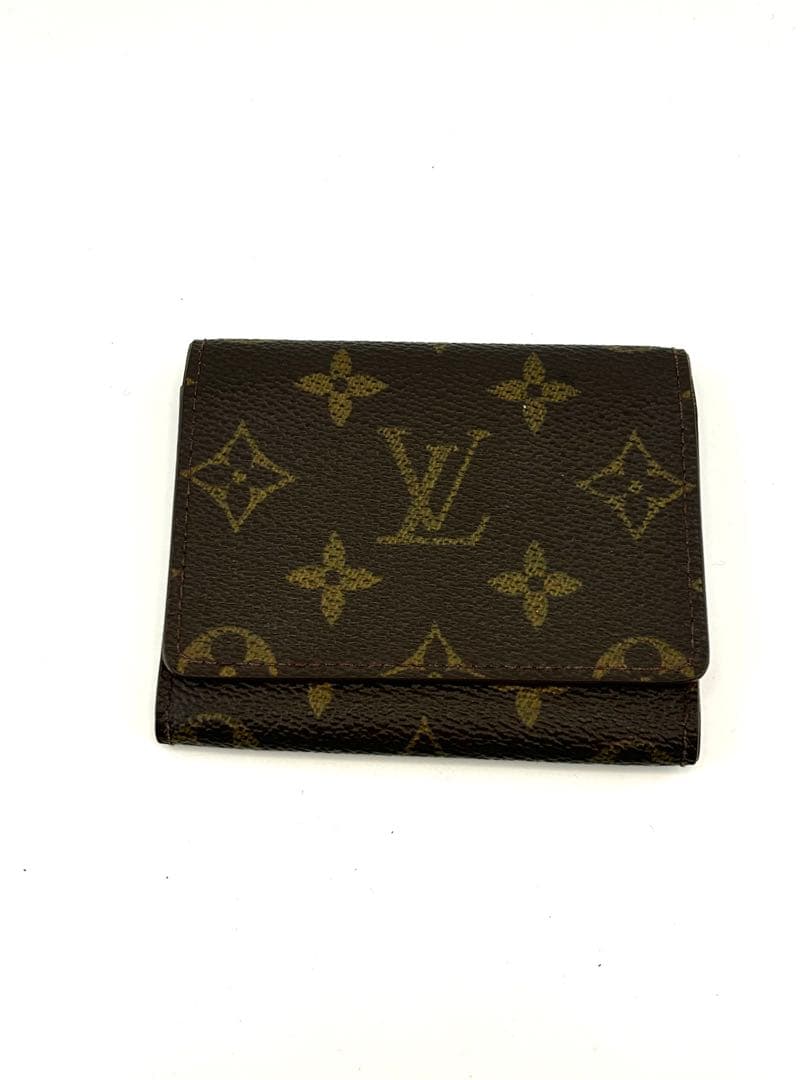 ヴィトン　VUITTON モノグラム　名刺入れ　カードケース