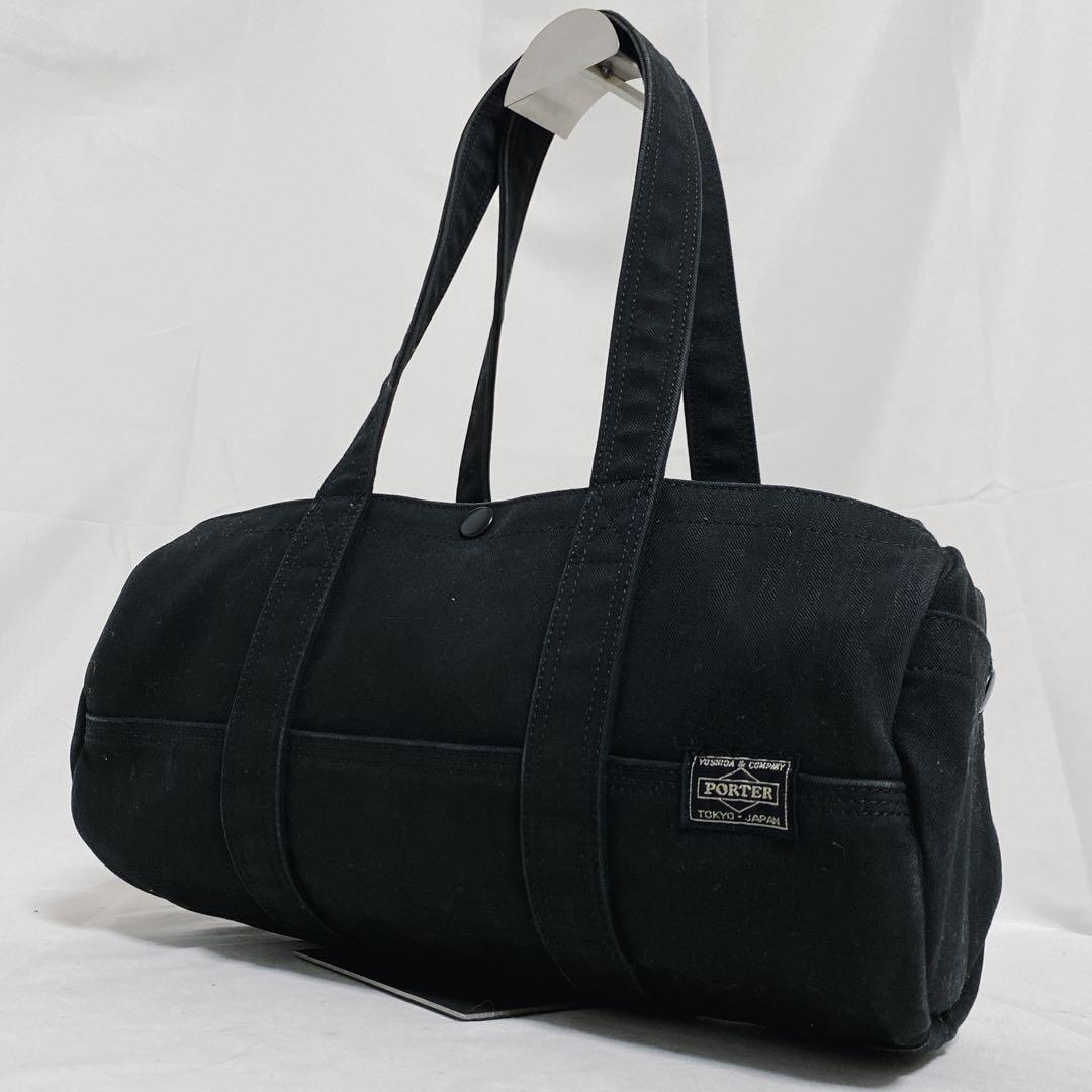 PORTER ポーター　サニー　ダッフルバッグ　ミニボストン　ドラムバッグ　黒