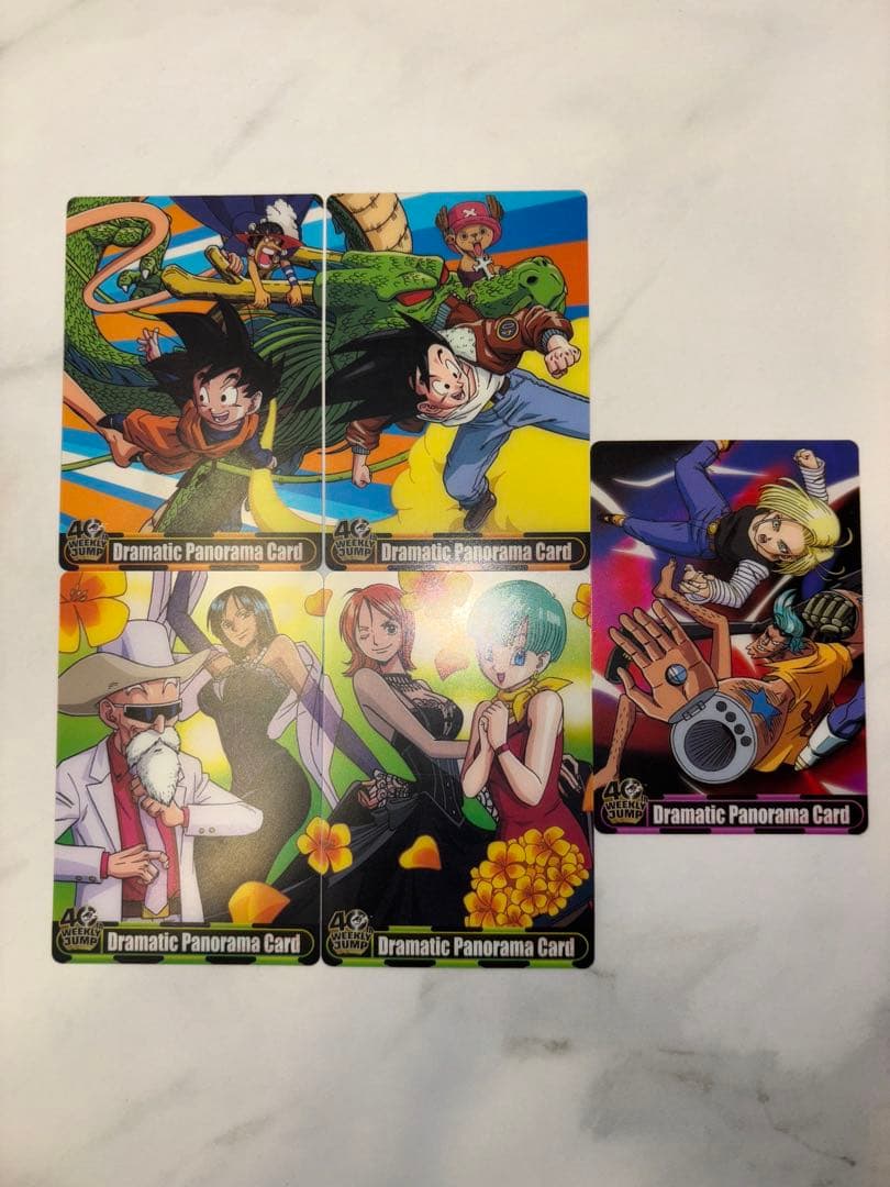 【激レア】40周年記念ドラゴンボール 森永ウエハースドラマチックパノラマカード