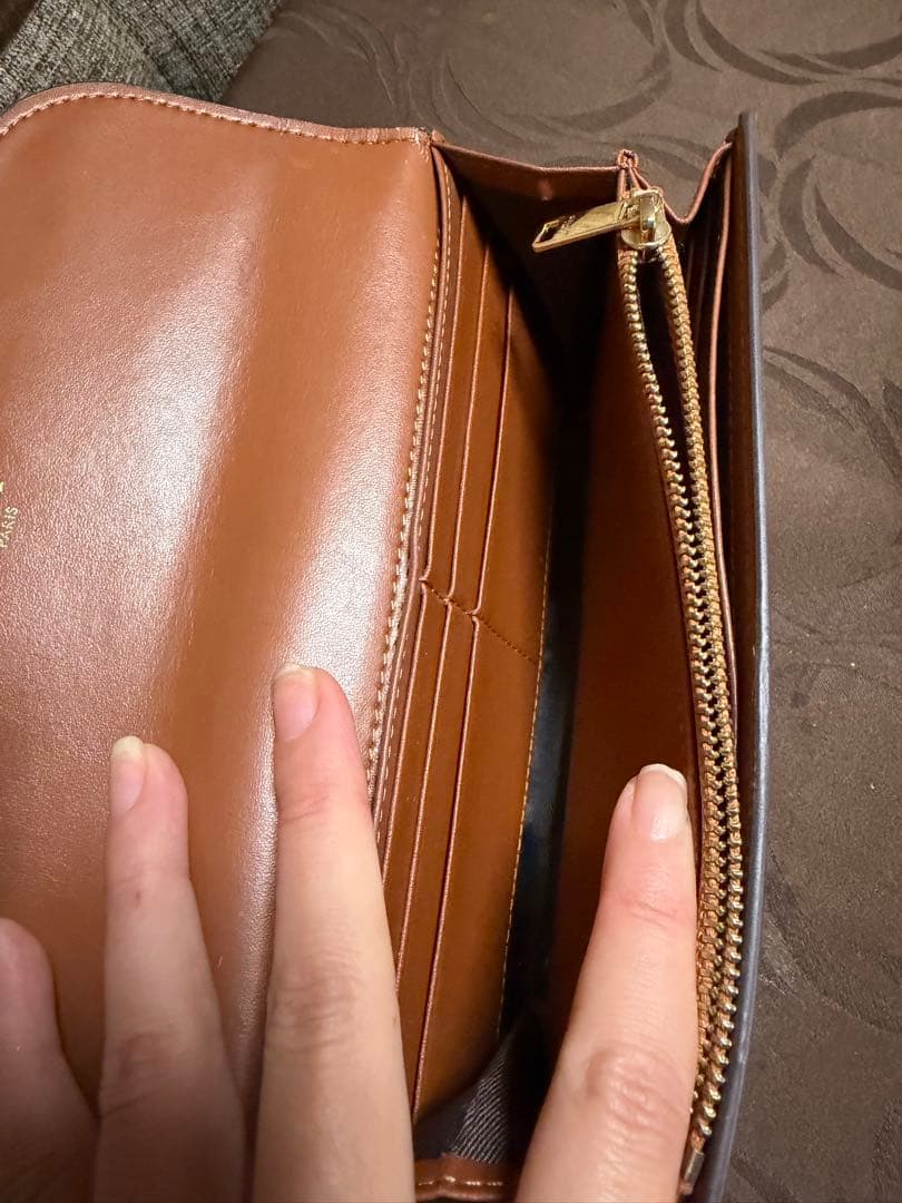 ✨CELINE✨【セリーヌ】長財布/トリオンフ　（※付属品あり）