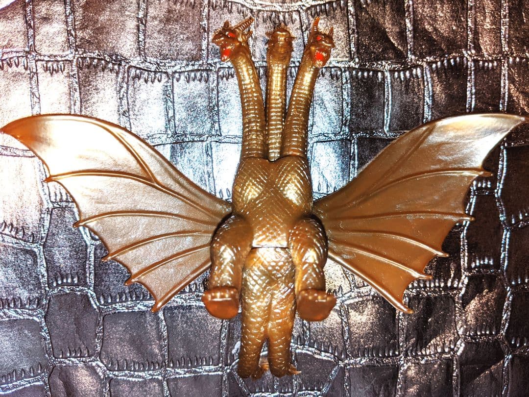 1993年 バンダイ キングギドラ メカキングギドラ セット ソフビ フィギュア