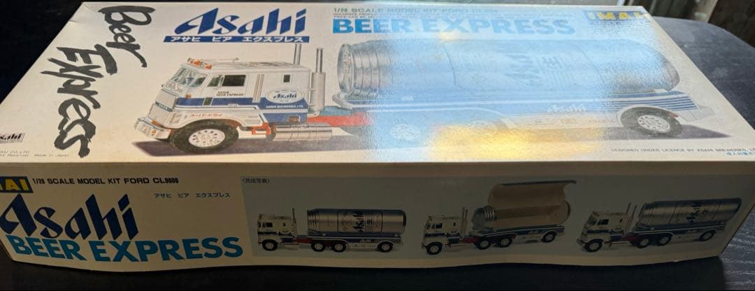 IMAI 1/28 アサヒビール エクスプレス トラック プラモデル 未組立