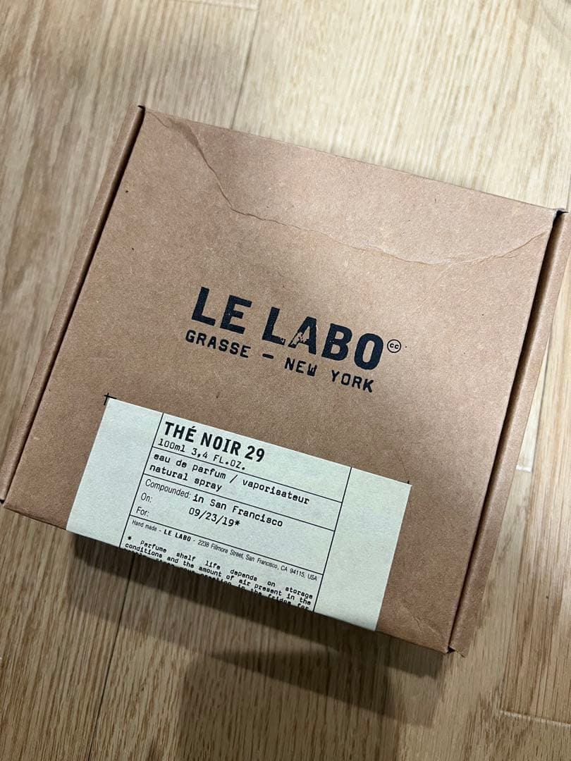 ロ*ー様 LE LABO THÉ NOIR 29 100ml オードパルファム