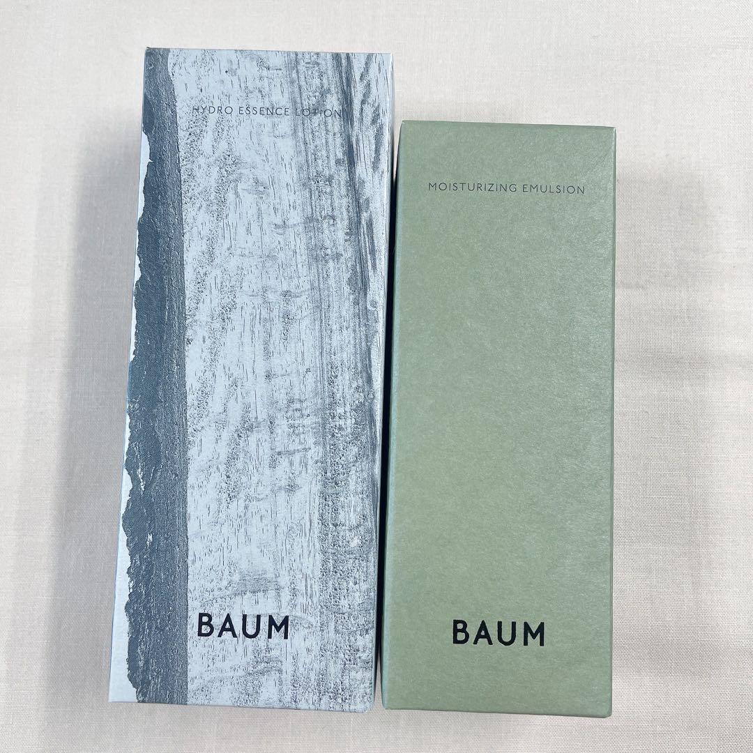 BAUM バウム ハイドロエッセンスローション モイスチャライジング 化粧水乳液