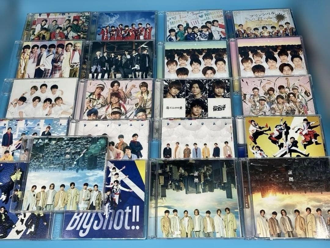 ジャニーズWEST CD アルバム　シングル　フルコンプ　106点