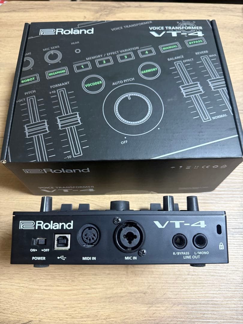 ROLAND VT-4 ボーカルトランスフォーマー