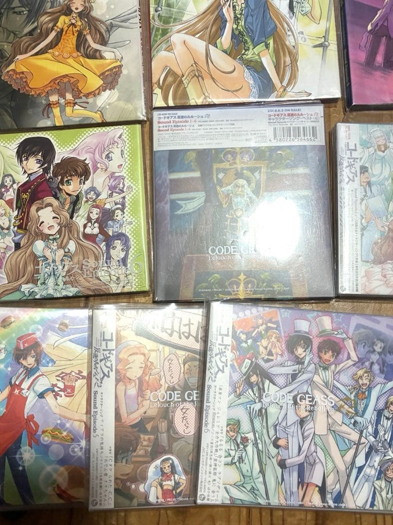 コードギアス　無印&R2 ドラマCD全巻セット+キャラソン＋サウンドバラエティ