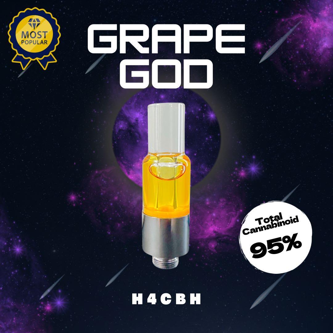 【人気No.1】霞の境GrapeGod H4CBH 1mlグレープゴッド8