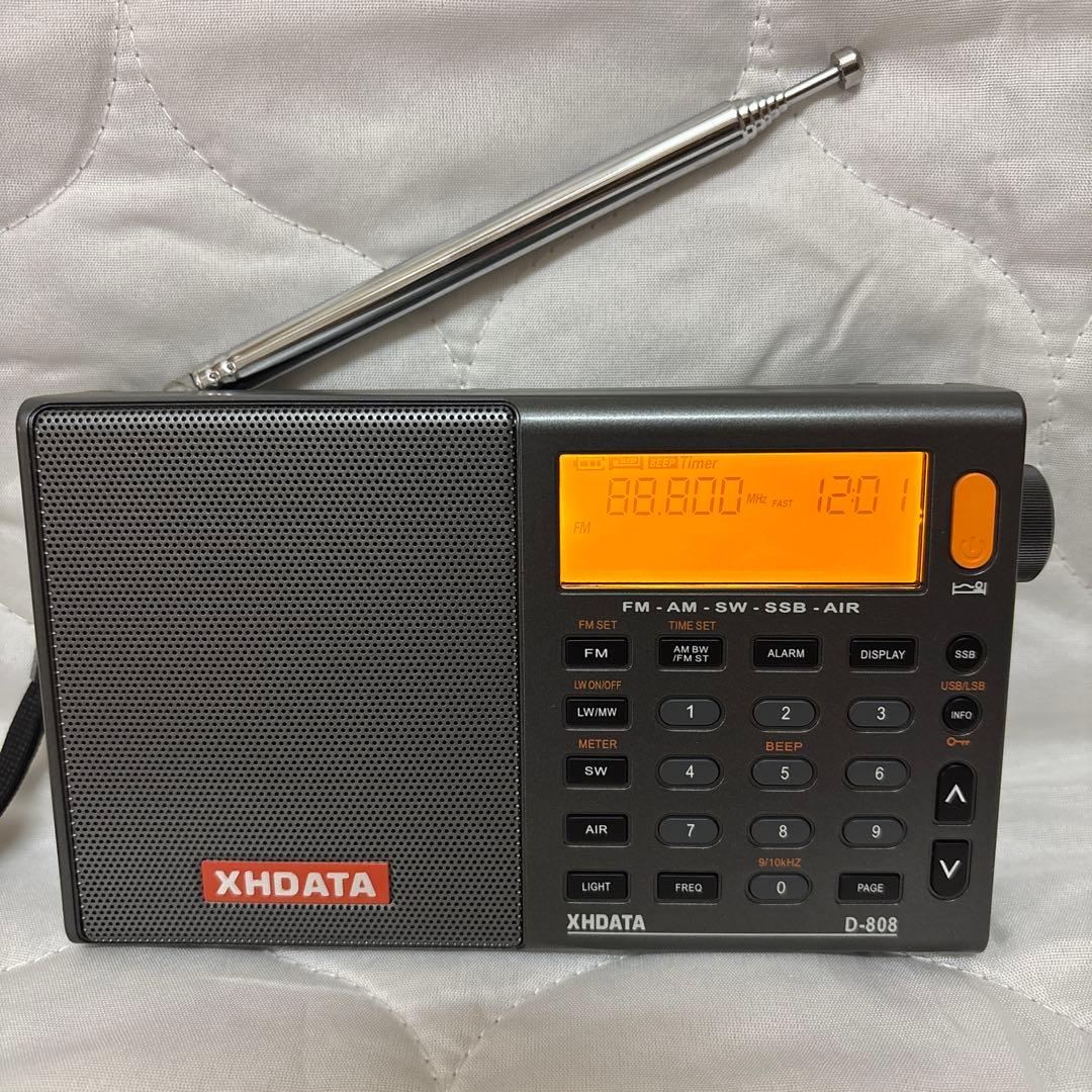XHDATA ラジオ D-808 ➕ アンテナAN-80