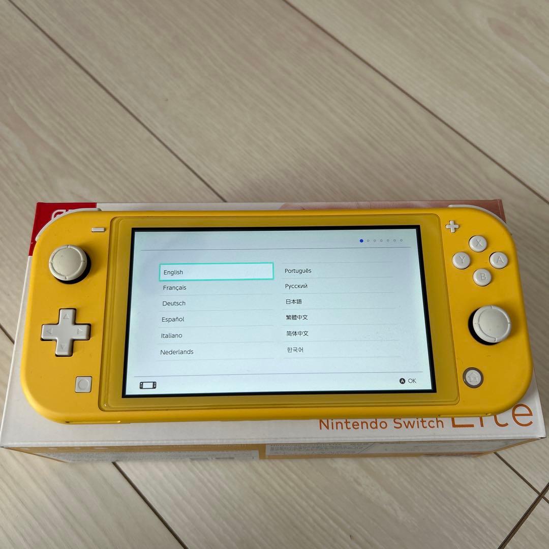 Nintendo Switch Lite イエロー ジャンク