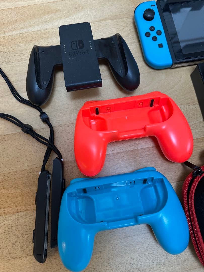 Nintendo Switch 青/赤 本体 + 付属品