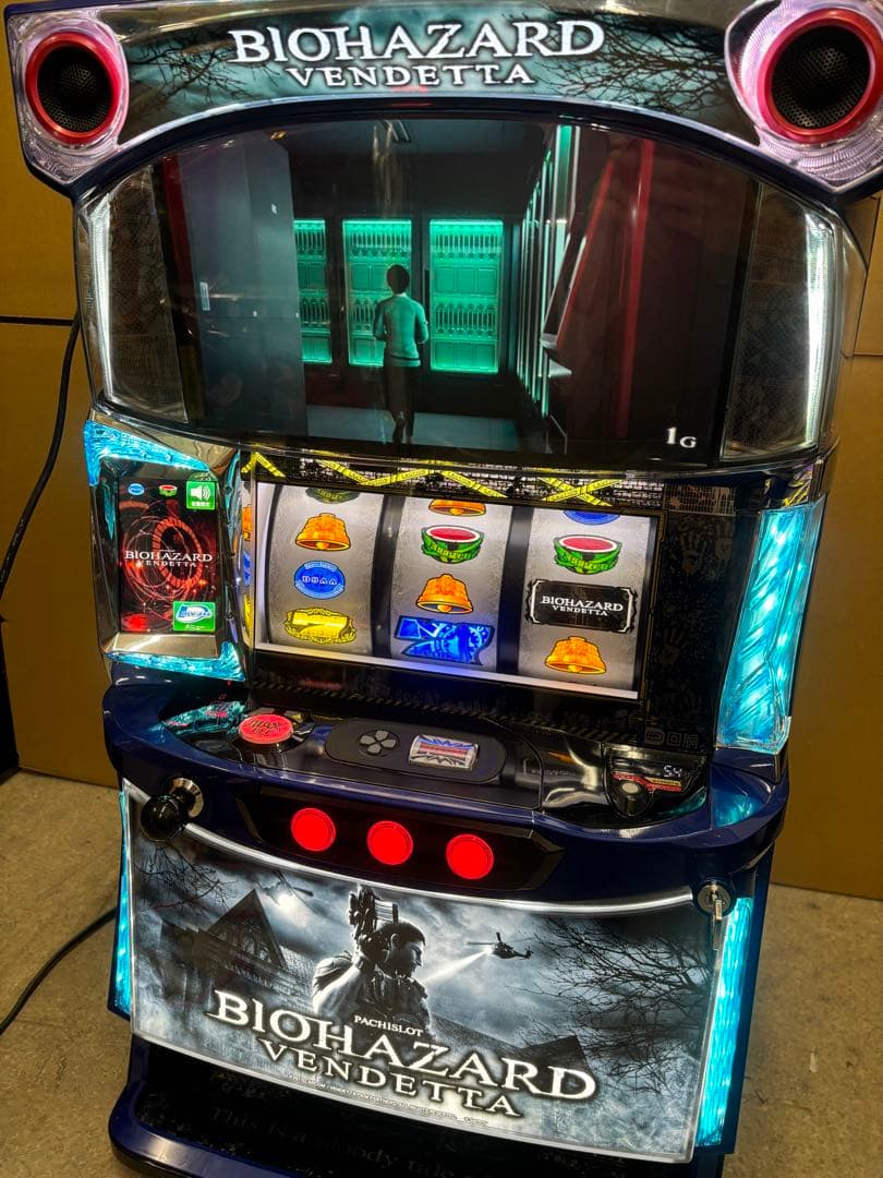 6号機 スマスロ バイオハザード ヴェンデッタ 実機 家庭用フルセット！