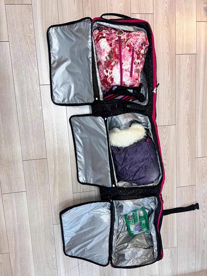 【⠀misato】ROXY スノーボード バッグウェア一式セット