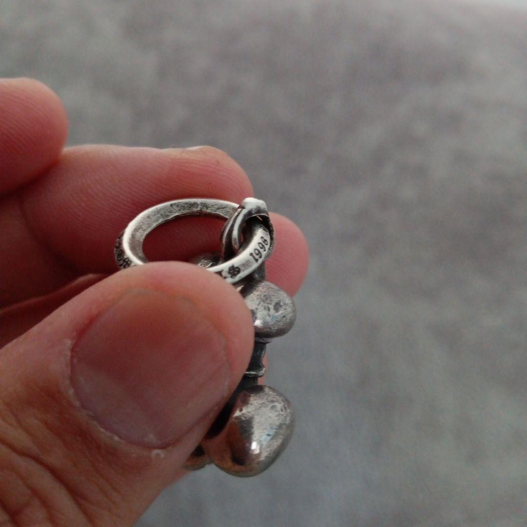 シルバー フルール・ド・リス キーホルダー