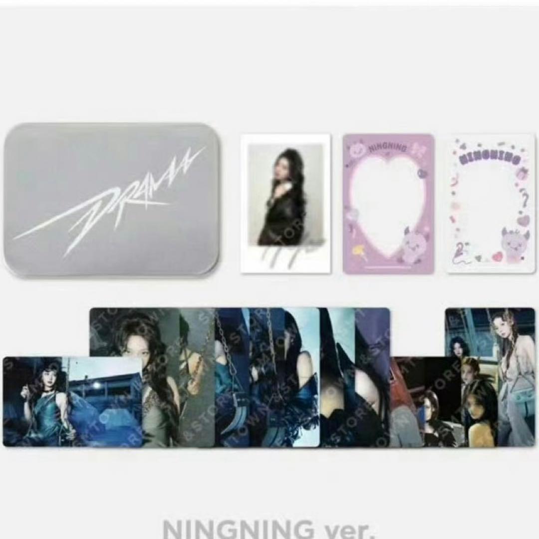 新品未開封　aespa drama photo set ニンニン