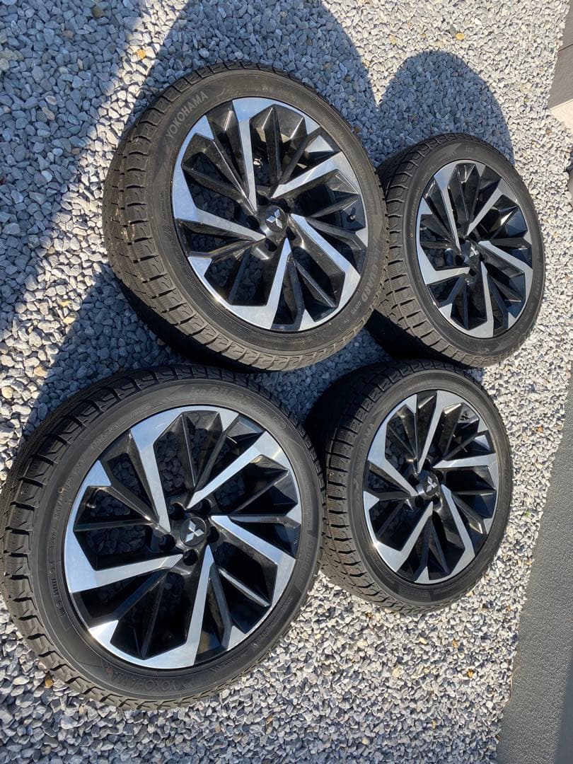 三菱 20インチ 純正アルミ&スタッドレス4本セット