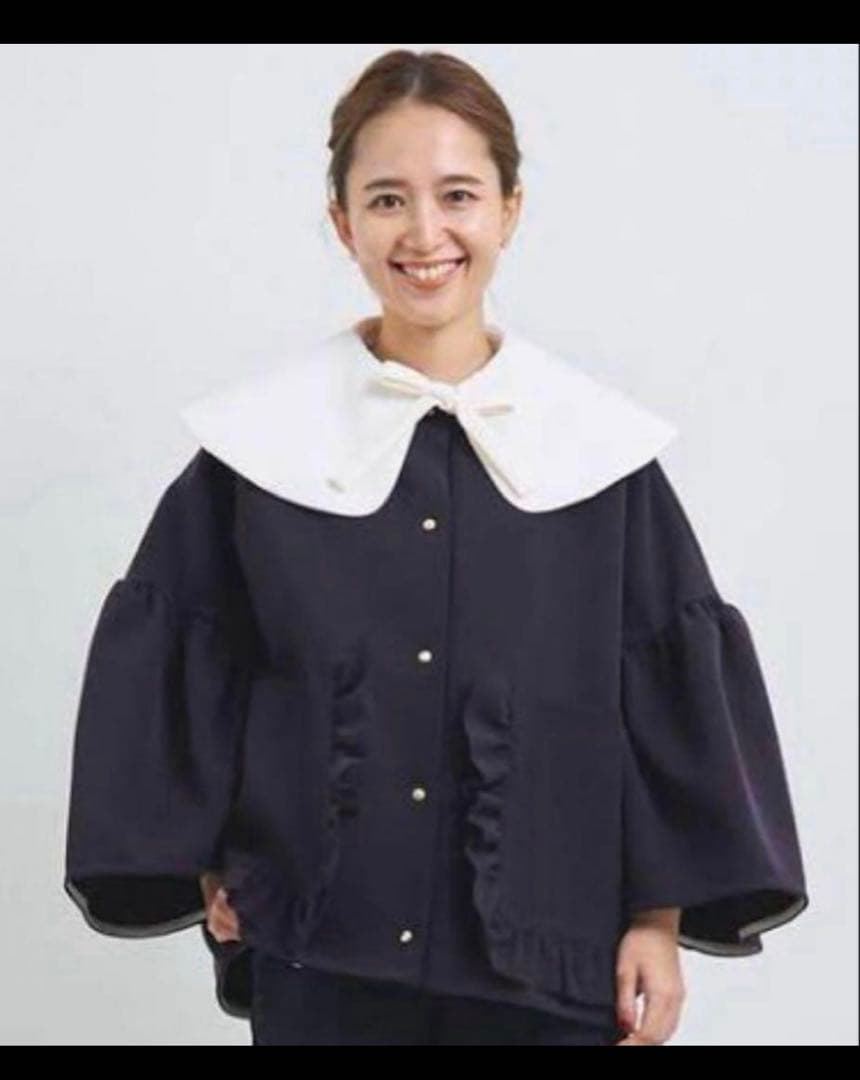 ポケットフリルジャケット　yori