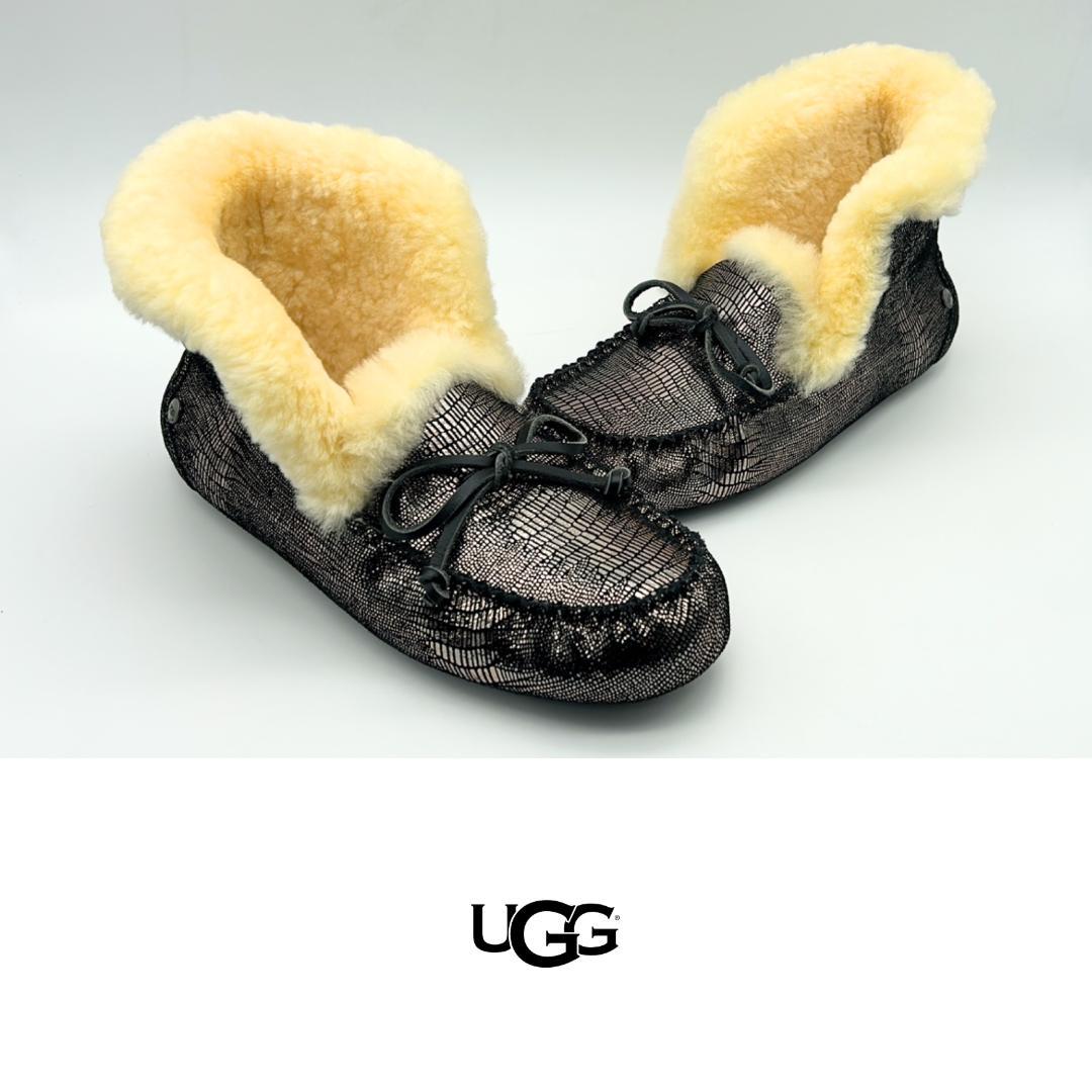 UGG アグ 美品 Alena アレーナ 2WAY ボア スリッポン USA7
