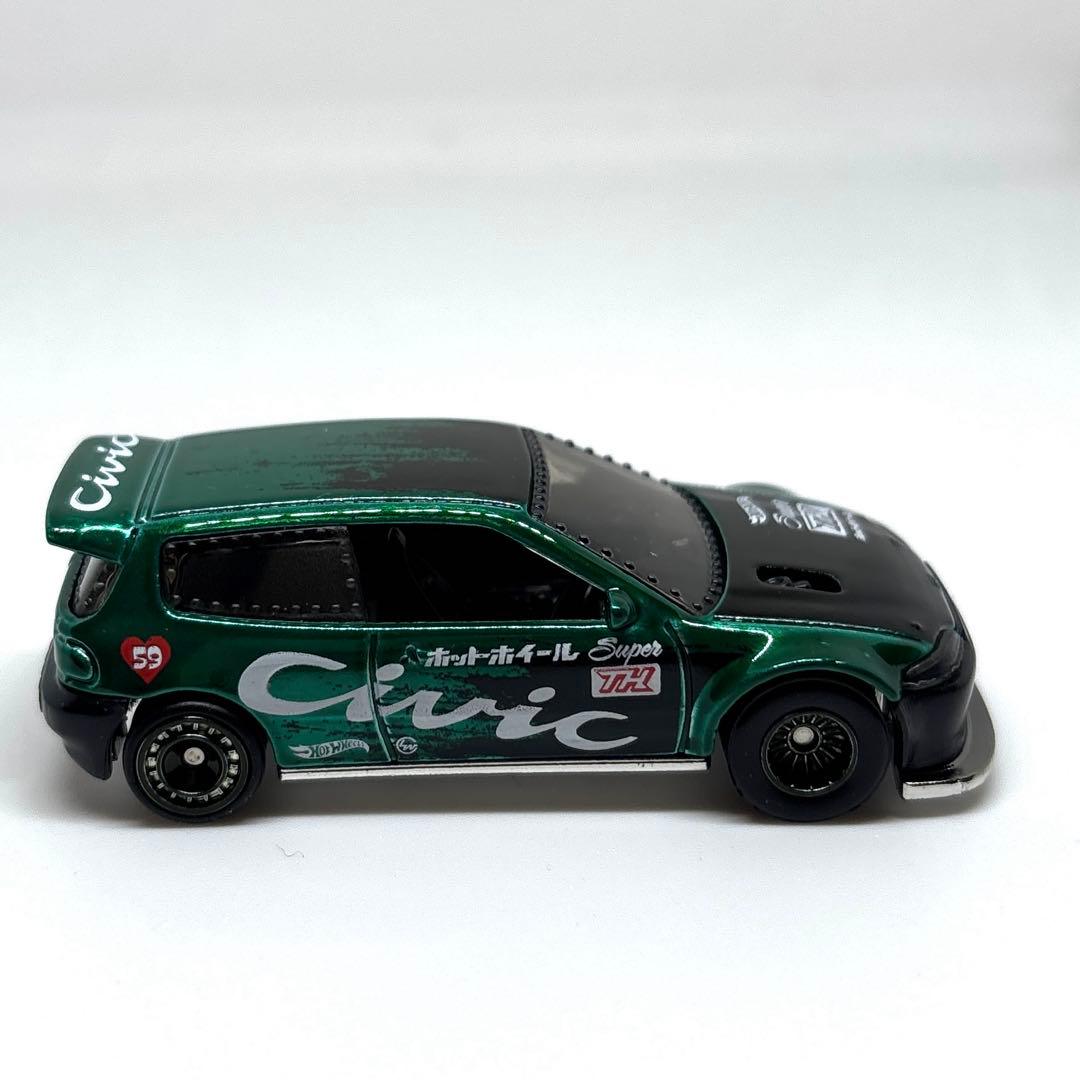 ミニカー Hotwheels STH Honda Civic Custom