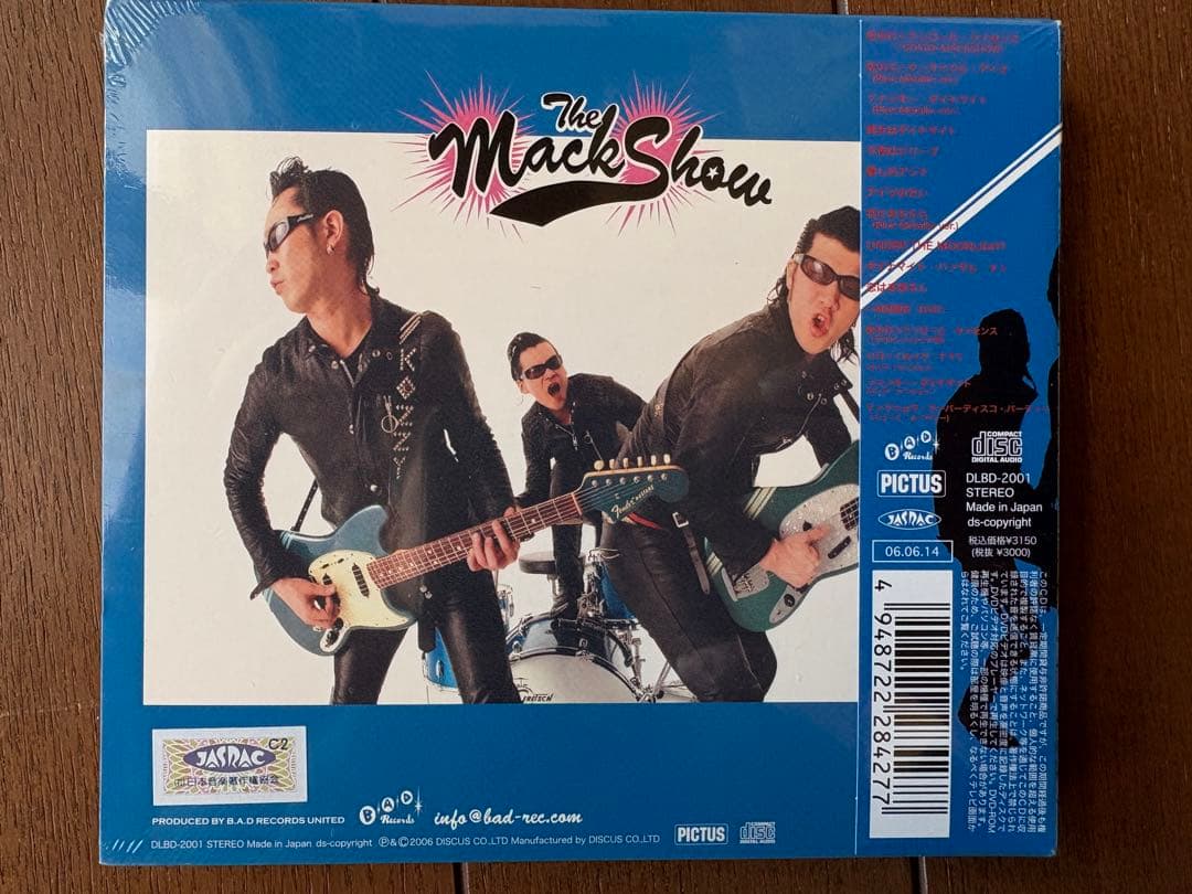 新品 ザ・マックショウ CD ブルメタ反抗賊 初回限定盤 DVD付