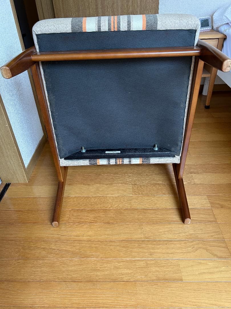 希少150台限定 カリモク60 Kチェア1シーター 09年復刻モデル ストライプ