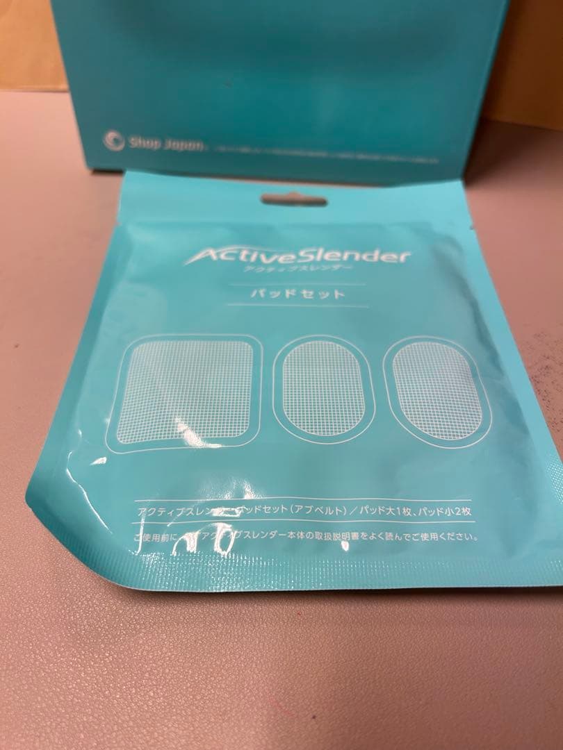 【新品未使用】 ActiveSlender ウエストサポーターパッド替え付き
