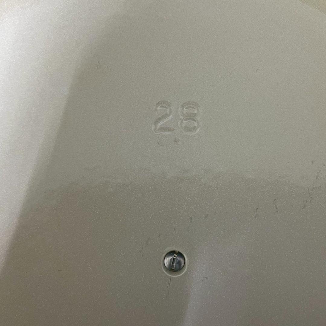 28cm 箱付き ル・クルーゼ ココット ロンド 両手鍋 イエロー