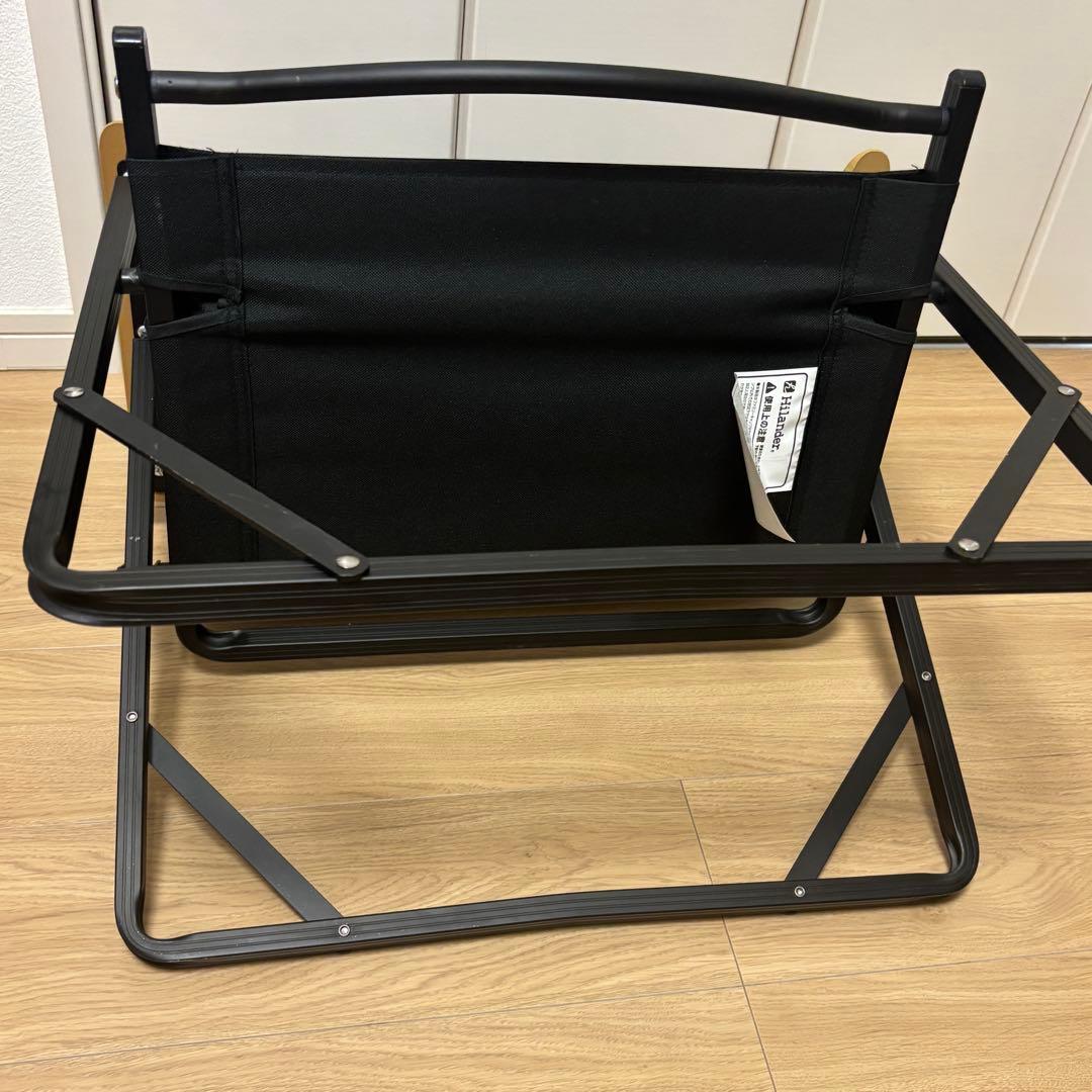 potatoハイランダー　アルミデッキチェア　4脚セット