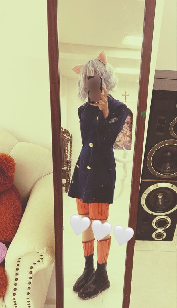 ハンターハンター　ネフェルピトー　コスプレ　一式　セット