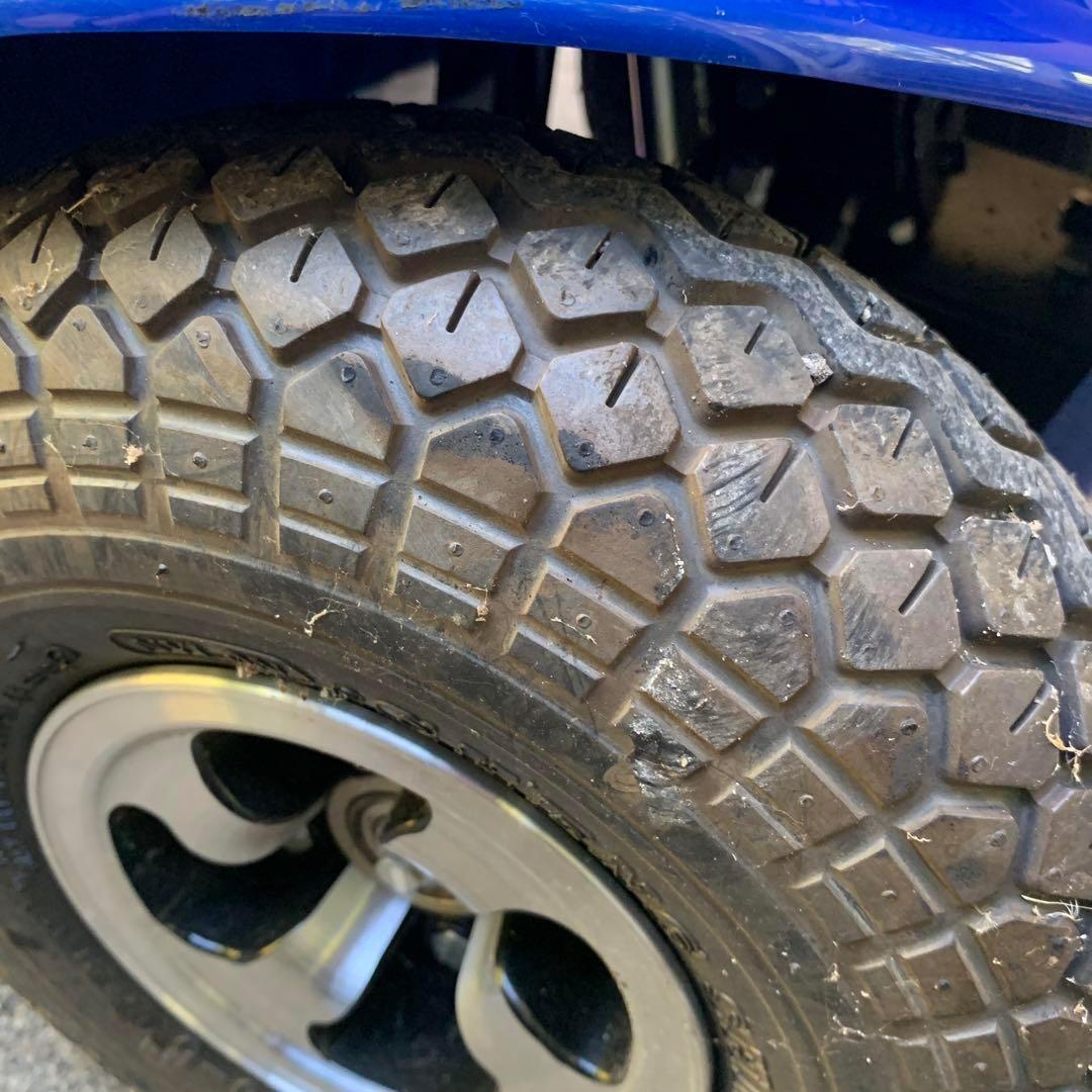 ☆動作良好FUKUSHIN SPX-1500 電動車椅子 青