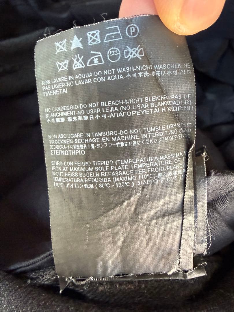 パンツ SAINT LAURENT 13AW Dark Gray Wool Slacks