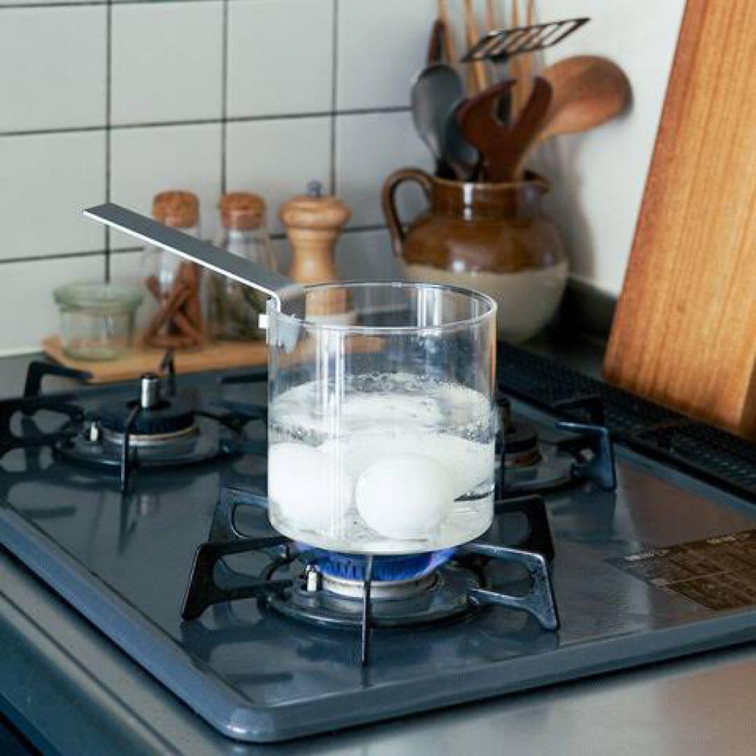 knIndustrie THE KETTLE ガラスの片手ポット