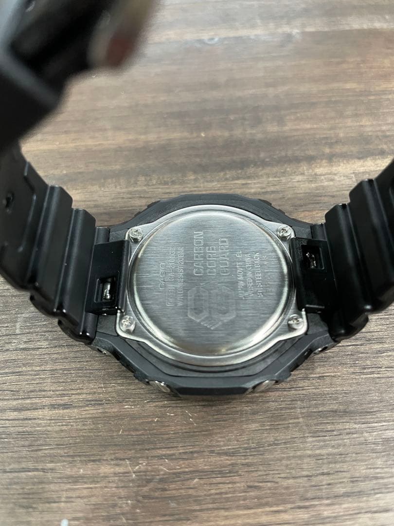 美品 カシオ G-SHOCK GA-2100-GB C007145