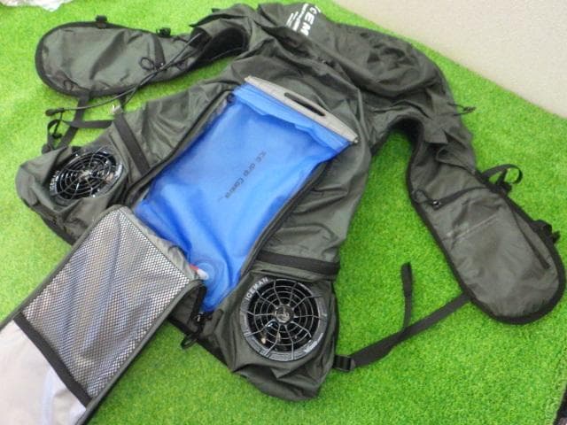 アイスマンHYBRID-PRO アーミーグリーン【限定色】水冷+空調服！極上美品